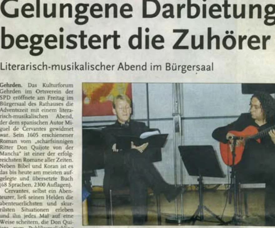 Don Quijote Gehrden