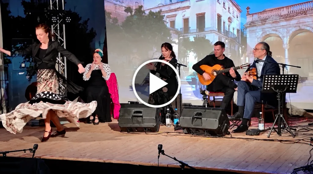 Flamenco-Show mit Gitarre, Gesang und Tanz – Video