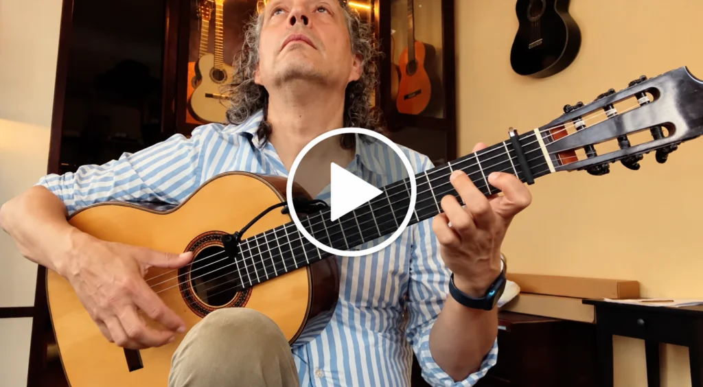 Rüdiger Zietz spielt Rondeña auf der Flamencogitarre